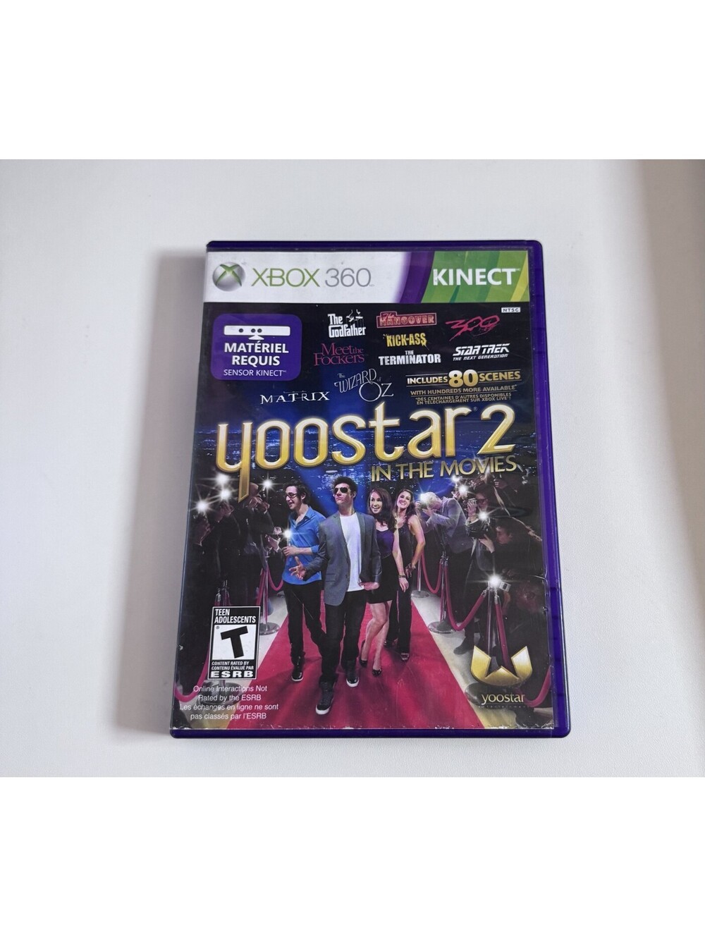 Yoostar 2 In The Movies Xbox 360 Video Game CIB Complete Tested